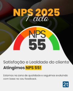 NPS 2025 - Primeiro Ciclo - Atingimos NPS 55