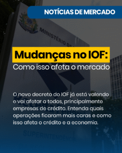 Mudanças no IOF